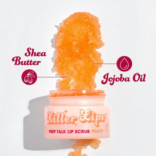 Killer Lips Prep Talk Lip Scrub - Peach