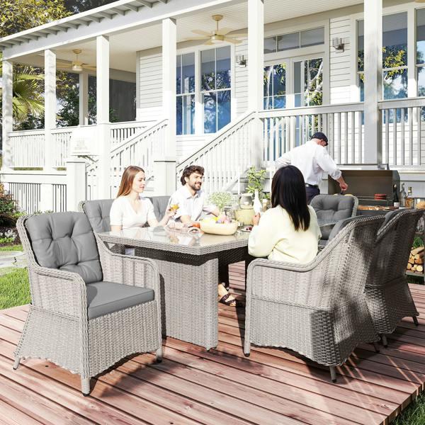 Rattan Dining Set