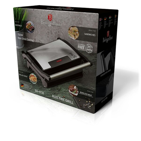 Berlinger Haus Electric Grill & Panini Press Berlinger Haus BH-9138