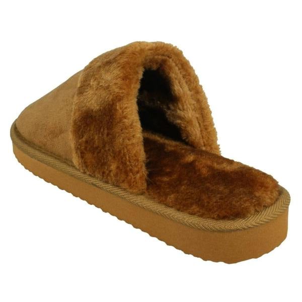 Spot On Ladies Spot On Mule Slippers