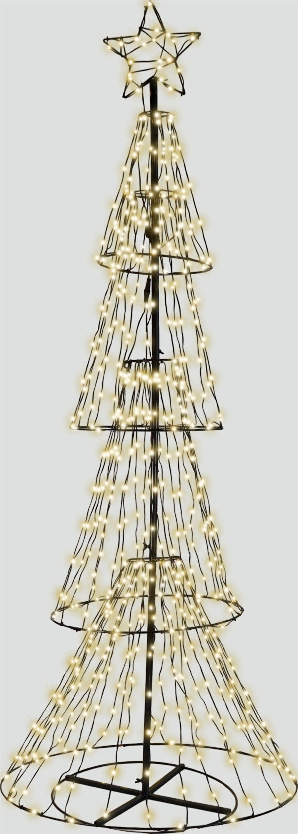 Xmas Haus All surface 2.1m 550Warm White Micro Led Tree, 8 programs