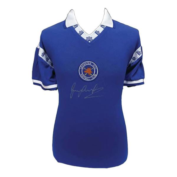 Unbranded Gary Lineker signed Leicester City 1978 shirt — Framed