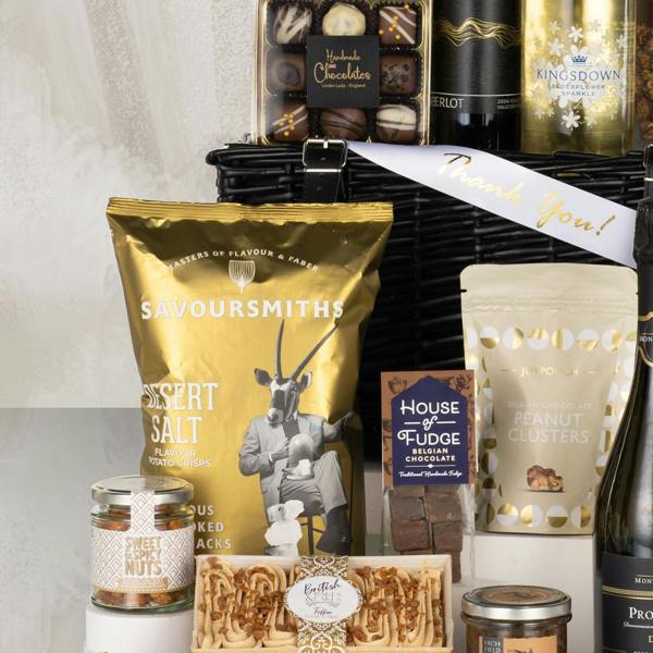 With Thanks Gift Basket