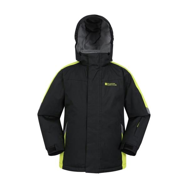 Mountain Warehouse Childrens/Kids Raptor Snow Ski Jacket - Jet Black - 