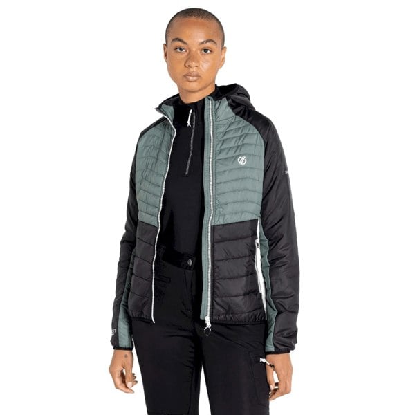 Dare 2B Women's Surmount II Wool Padded Jacket - Duck Green/Black
