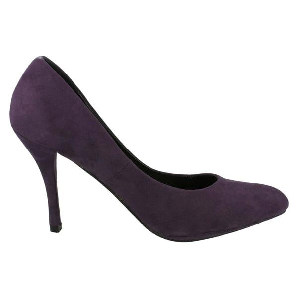 Spot On Ladies Spot On High Heel Pointed Toe Court Shoe