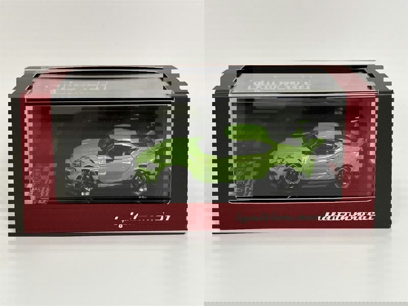 Pandem Supra A90 Green Metallic 1:64 Scale Ignition Model 2336