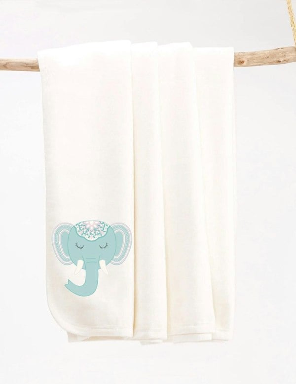 PrimaCotton Personalised Sweet Dreams Receiving  Baby Blanket