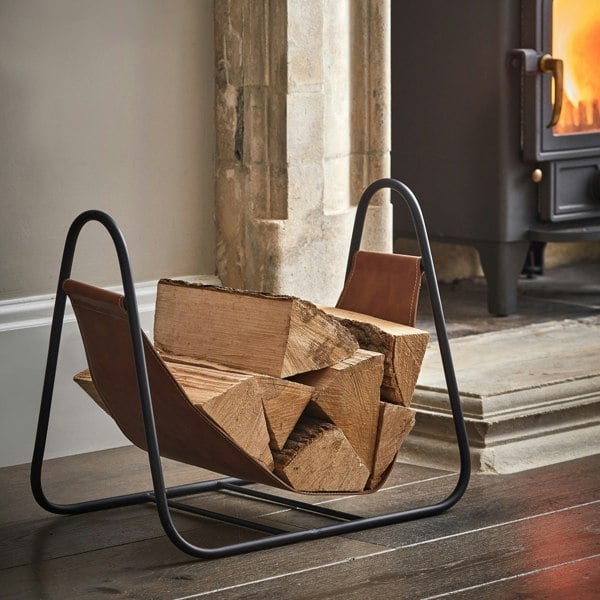 Ivyline Luxury Log Holder