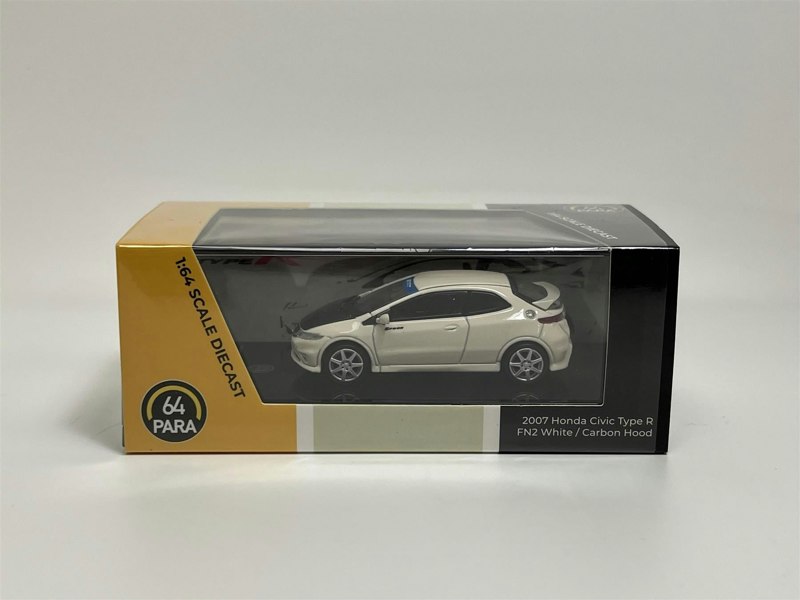 Paragon Honda Civic 2007 Type R FN2 White LHD 1:64 Paragon 55398