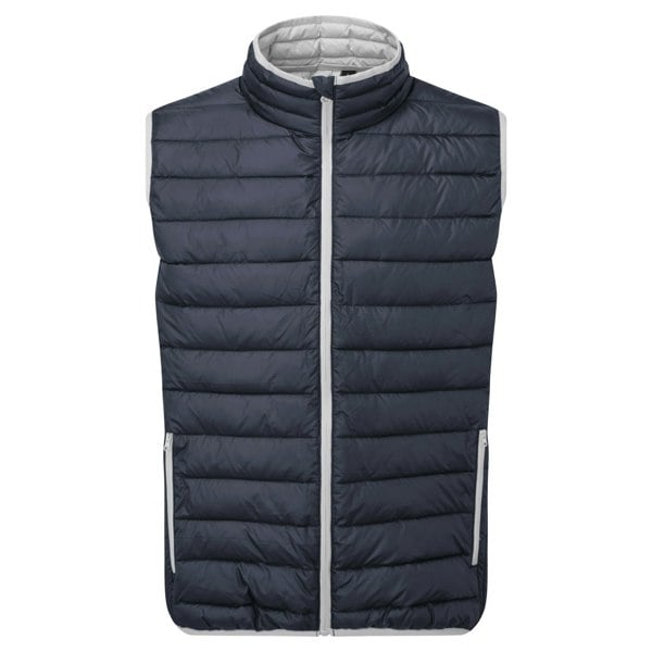 2786 Mens Traverse Padded Gilet - Navy/Light Grey