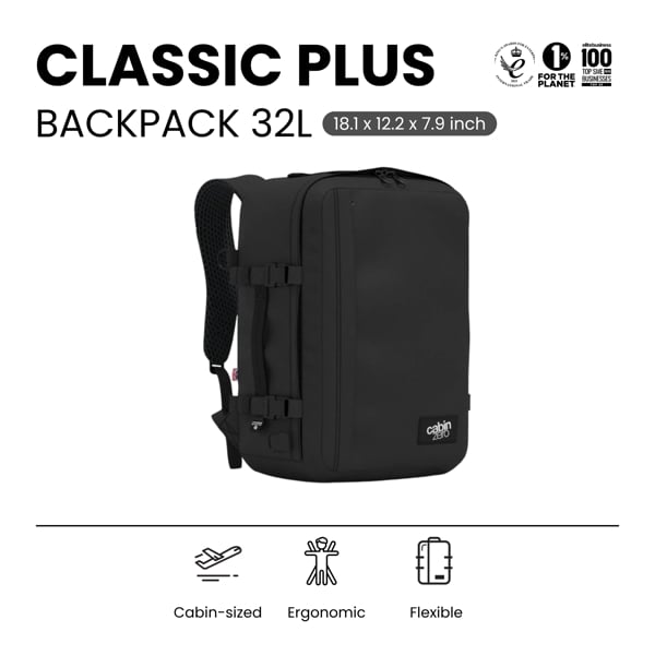 CabinZero Classic Plus Backpack 32L