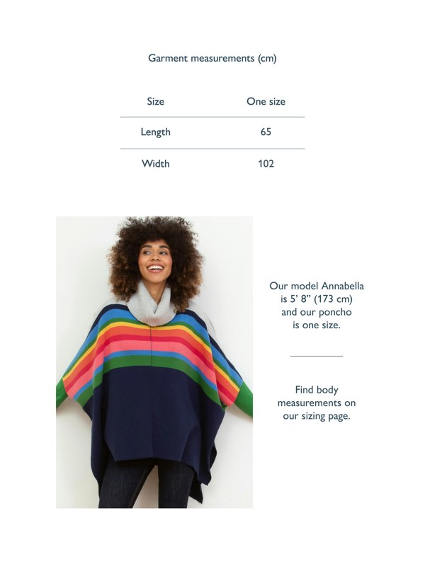 Kite Organic Poole Knit Poncho