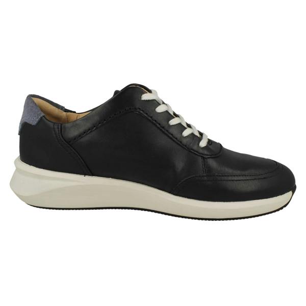 Clarks Ladies Clarks Stylish Lace Up Heeled Trainers Un Rio Mix