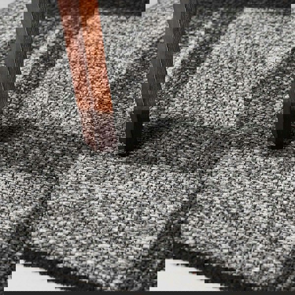 Brilliance Short Pile Grey Rug, Velvety soft pile| THE RUGS