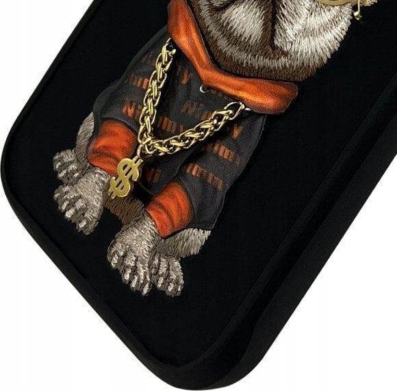 Nimmy Friends Glasses Cool Dog Case for iPhone 16 Pro 6.3" Black - N-YJ-iP16-Pro-01