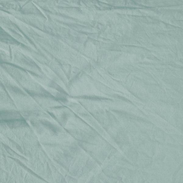 Smart Living Pure Cotton Plain Dye Duvet Cover With Pillowcases - Sage