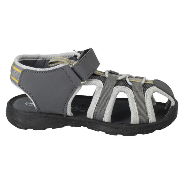 Spot On Boys Spot On Elastic Lace Hook and Loop Strap Casual Sandals N0074