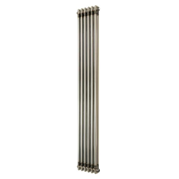 Monstershop Traditional 2 Column Radiator - 1800 x 290mm - Raw Metal