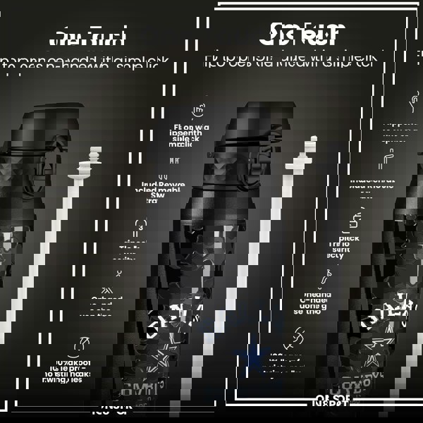 ION8 NFL x ION8 Insulated Steel Water Bottle, NFL Cowboys, 750ml (24oz)