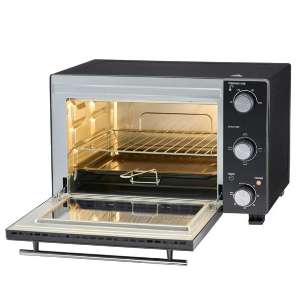 Cooks Professional 28L Mini Oven | Black / Silver