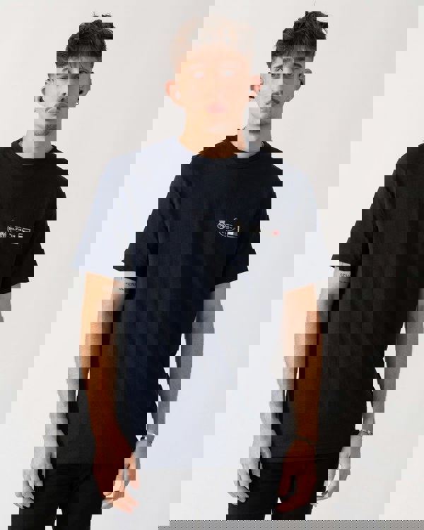 Tommy Hilfiger Small Crest Outline Mens T-Shirt - Desert Sky