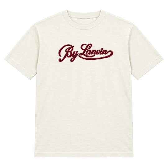 By Lanvin Script Logo White T-Shirt