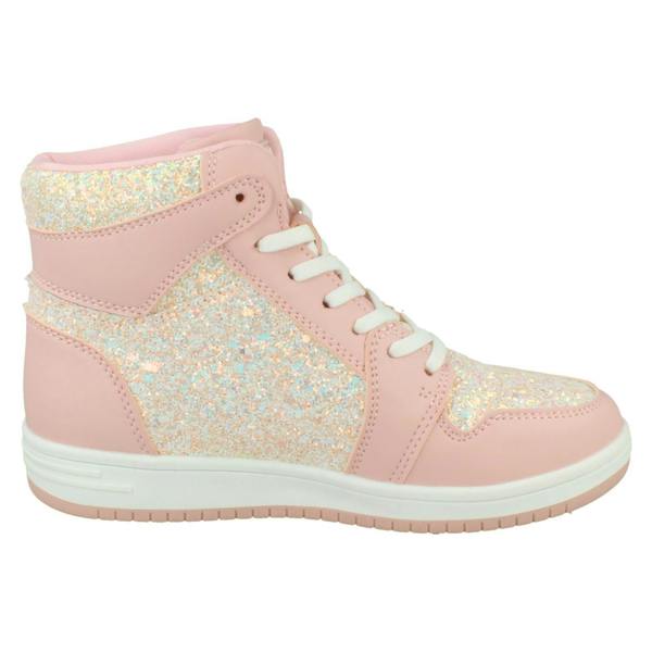 Pineapple Girls Pineapple High Top Lace Up Trainers H2717