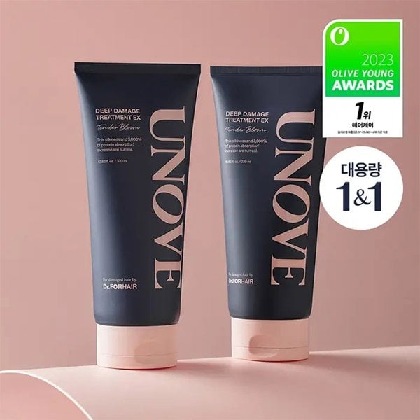 UNOVE Deep Damage Treatment EX 320ml Tender Bloom Duo Set