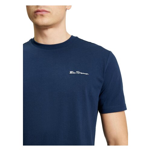 Ben Sherman Mens Signature T-Shirt - Dark Navy