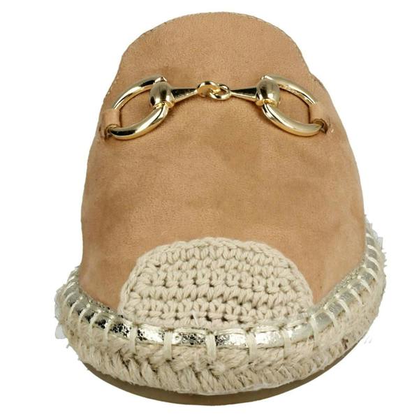 Spot On Ladies Spot On Closed Toe Espadrilles F2261