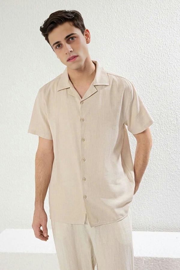 WOVCOR Relaxed Fit Short Sleeve Men’s Shirt