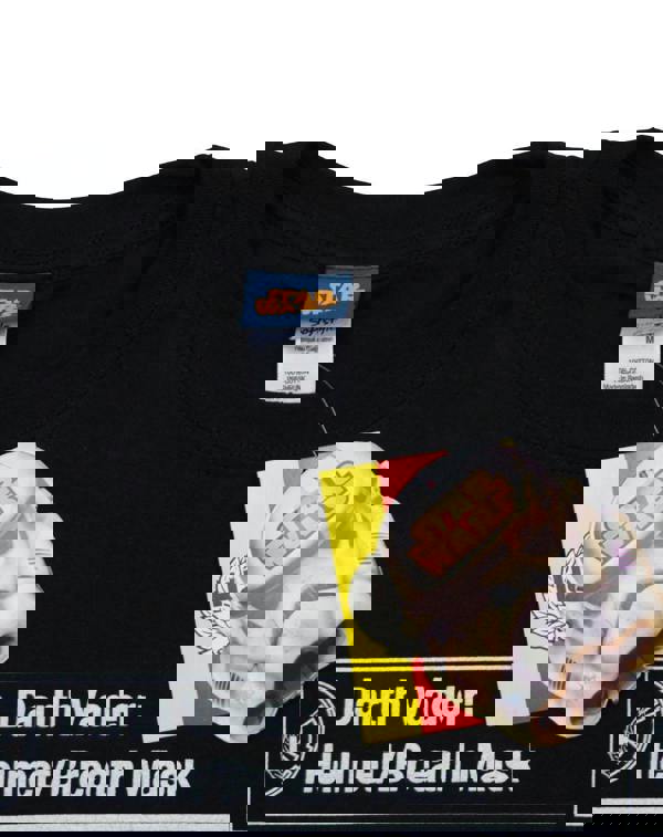 Star Wars Mens Black Darth Vader Short Sleeved T-Shirt