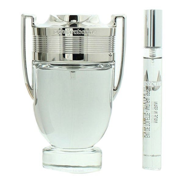 Paco Rabanne Invictus 2 Piece Gift Set: Eau de Toilette 100ml - Eau de Toilette 10ml