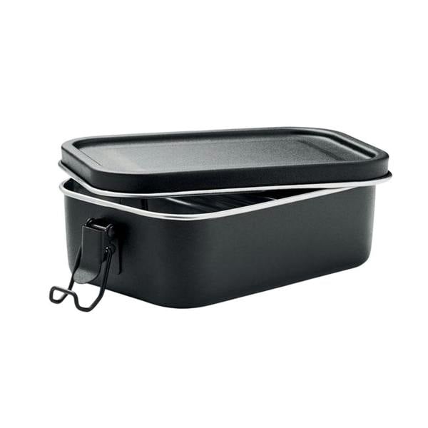 MidOcean Chan Stainless Steel 750ml Lunch Box - Black - 