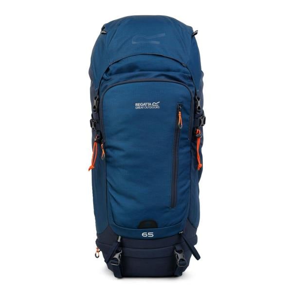 Regatta Highton V2 65L Hiking Backpack - Navy/Dark Denim - 