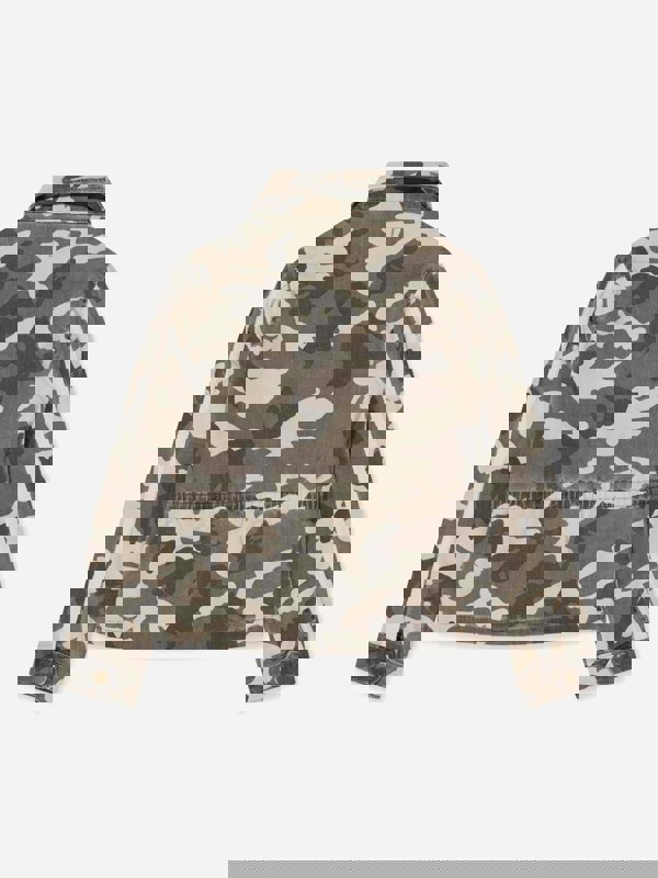 DL1961 Girls Rocco Camouflage Jacket in Green