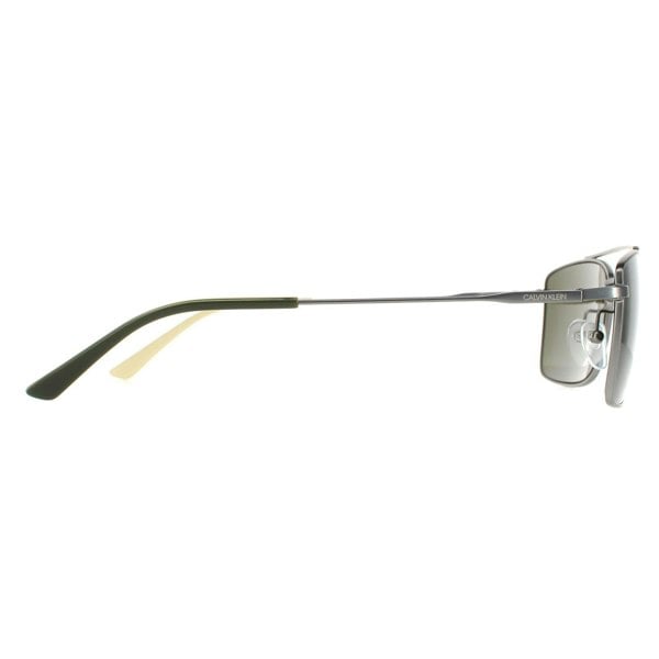 Calvin Klein Sunglasses CK18117S 008 Satin Gunmetal Green