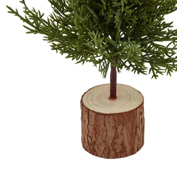 Hill Interiors Fir Artificial Tree - Brown/Green - 