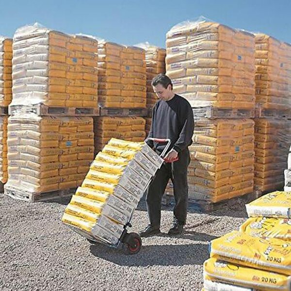 RuXXac Jumbo 2234-61 Folding Sack Truck Barrow, Hand Trolley Cart, 250kg Capacity