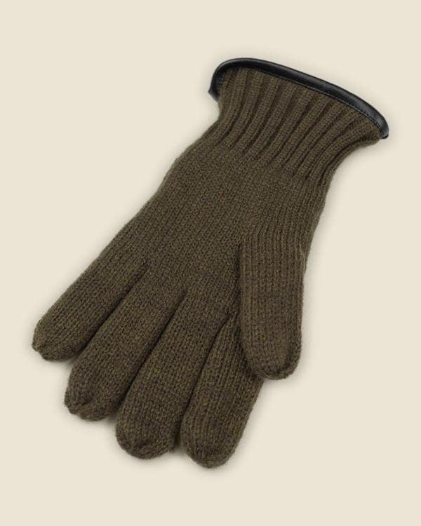 Larsson & Co Knitted Gloves With Fleece Lining