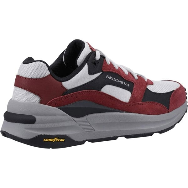 Skechers Global Jogger Men's Trainers in Burgundy