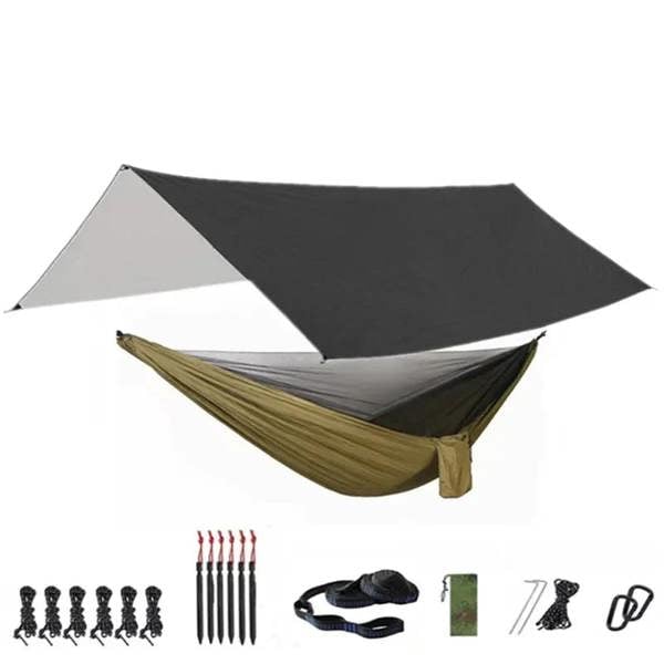 OLPRO Portable Hammock with Canopy & Bug Net