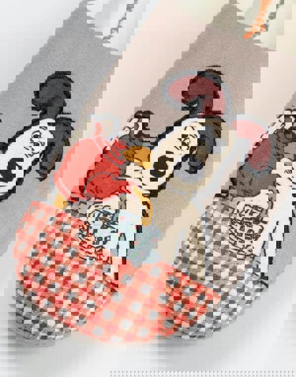 Wallace And Gromit Unisex Brown Multi Character Mule Slippers