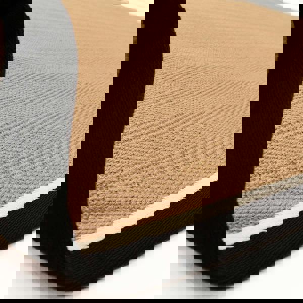 Asiatic Bordo Herringbone Jute Charcoal Rug