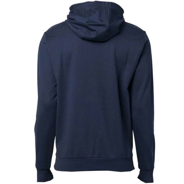 EA7 Embossed Box Logo Hoodie - Navy Blue