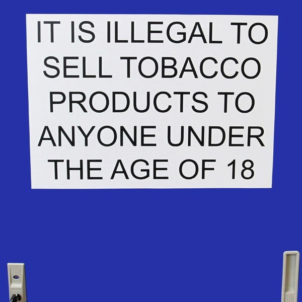 Monstershop Cigarette & Vape Display Cabinet