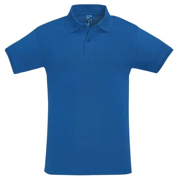SOLS Mens Perfect Pique Short Sleeve Polo Shirt - Royal Blue
