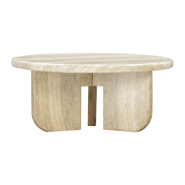 Furniture Edit Patrizia Concrete Round Coffee Table