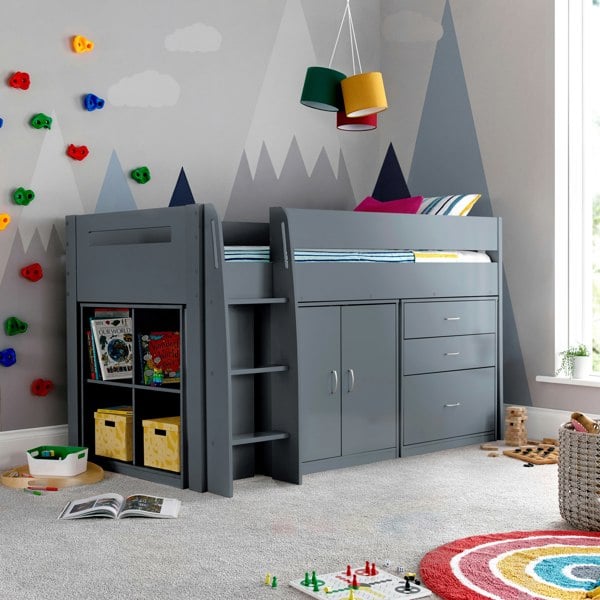 Bedmaster Lacy Mid Sleeper Storage Bed